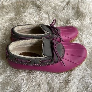 Sale‼️NWOT Purple/Pink Rain Shoes